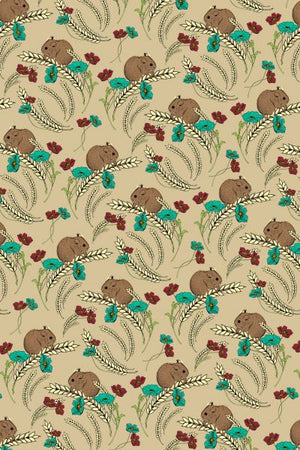 Wildlife Fieldmice Beige V40
