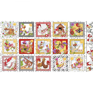 Chicken Chique Panel White
