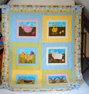 Funky Farmyard Quilt Pattern1