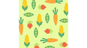 Studio E Funny Farm Carrots Green