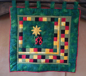 Beautiful Bugs and Buzzing Bees Wall Hanging Ladybird1