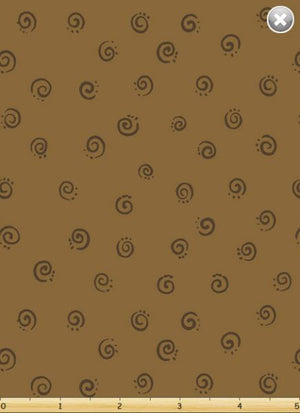 Blender Swirls Brown