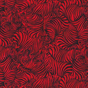 Paintbox Zebras Red