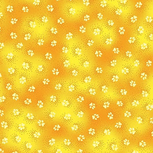 95 Dogs and Doggies Paws Yellow