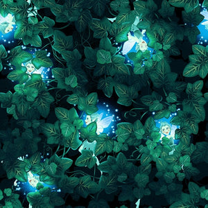 Summer Night Soiree Green Fairies Shines in the Dark