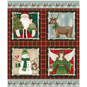 Victorian Style Christmas Panel.