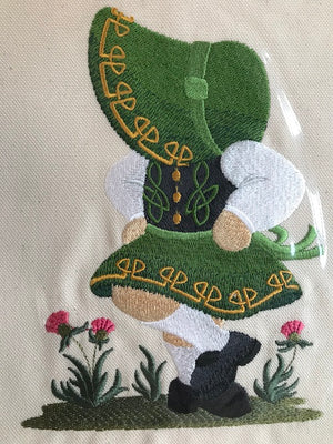 Embroidery Irish Dancer Girl