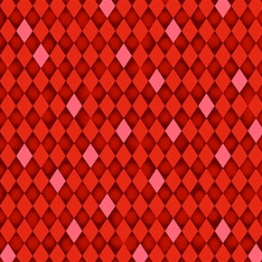 Christmas Diamonds Red
