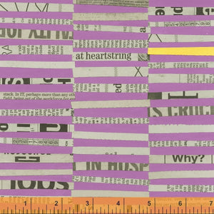 Paint Purple Newsprint