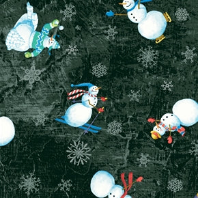 Christmas Snowmen Snow Fun Small