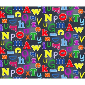 Fat Quarter Frenzy Children Alphabet Friends Alphabet