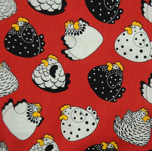 Fat Quarter Frenzy Children Brite Happy Hens