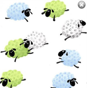 End of Bolt SusyBee Lewe The Ewe Sheep Blue
