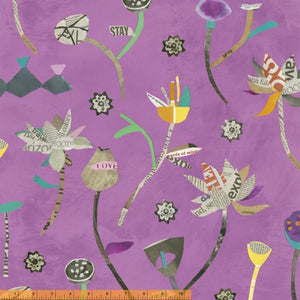 Paint Purple Flowers