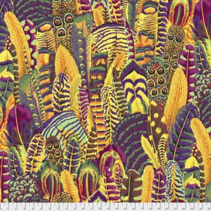 Kaffe Fassett Feathers Gold