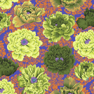 Kaffe Fassett Brocade Peony Moss