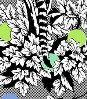 Tula Pink Lineworks Lemur Me Alone 154