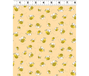 Blender Bees on Yellow
