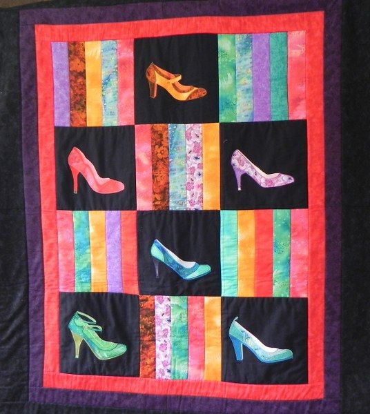 Quilt Pattern - Shoes Ladies'