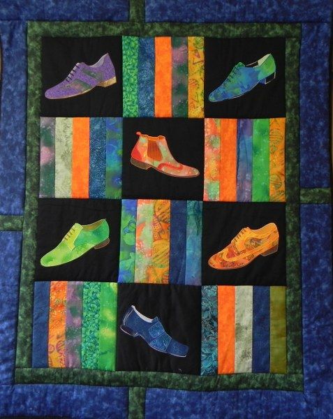 Quilt Pattern - Shoes Men's