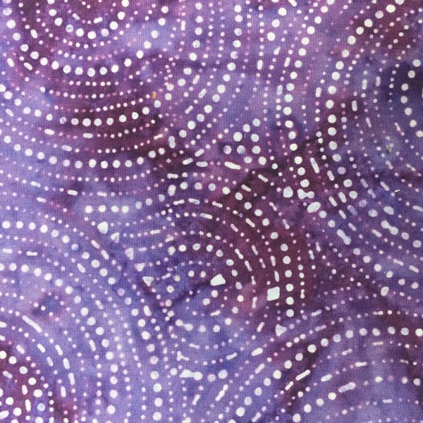 Purple Swirl Batik