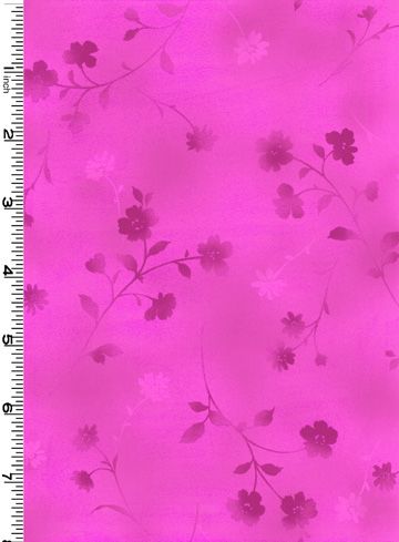 Fat Quarter Frenzy Other Kona Blossoms Pink