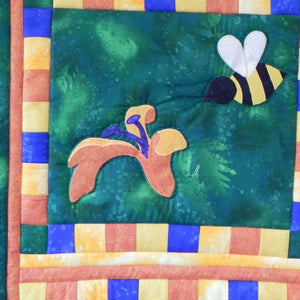 Beautiful Bugs and Buzzing Bees Wall Hanging Bee2