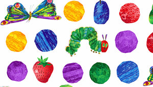 Very Hungry Caterpillar Fruits and Dots