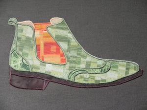 Shoe Bag Brown-Orange-Green Men's