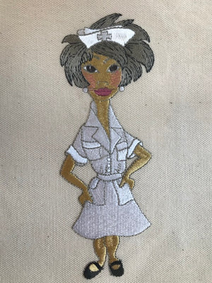 Loralie Designs Embroidery Nurses 1