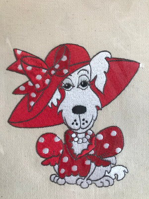 Loralie Designs Embroidery Dogs 1