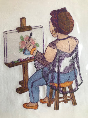 Embroidery Gretha Bota Artist 2