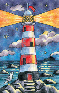 Lighthouse by Night x stitch