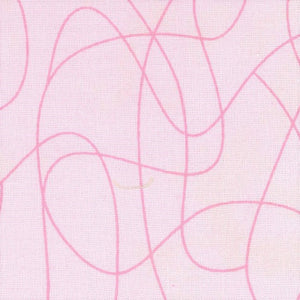 Wide Fabric Squiggle Pink