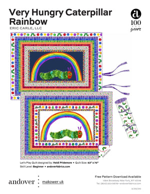 Free Pattern Very Hungry Caterpillar Rainbow 2