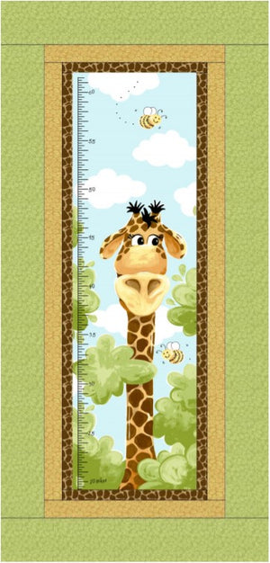 Free Pattern Susybee Zoe the Giraffe Height Chart