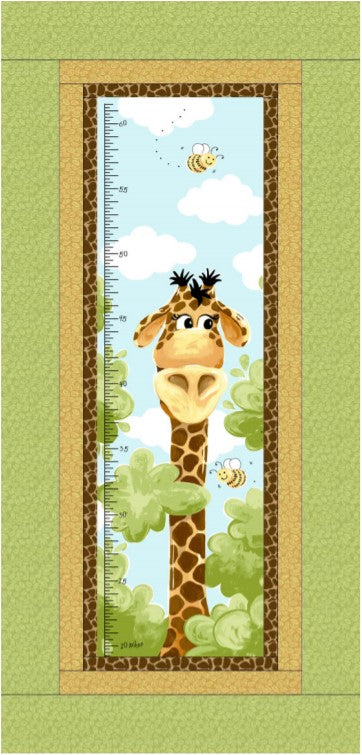 Free Pattern Susybee Zoe the Giraffe Height Chart