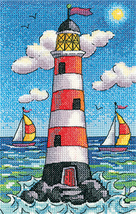 Lighthouse by Day x stitch